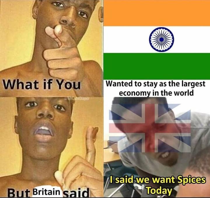 Sorry, tea and spices